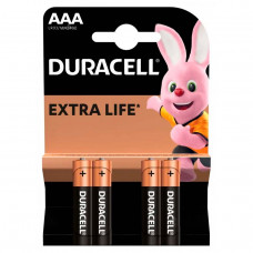 Батарейка LR03 Duracell 4шт/бл