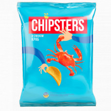 Чіпси Chipster's зі смаком Краба 130гр 16шт/ящ