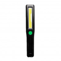 Фонарик №320 пластик, на 3 бат. ААА, COB LED +магнит 24шт/уп