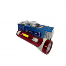 Ліхтарик №ZY-868 пл. перезаряджається з USB в короб. (3,5*12,5)см (200)