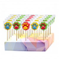 Льодяники "ЛАПКА" 40г (1шт*25шт/бл *10бл/ящ) код 021