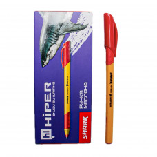 Ручка масл. Hiper Shark 0,7мм красная НО-200 (10шт)
