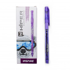 Ручка масл. Hiper Inspire 0,7мм фиолетовая НО-115 (10шт)