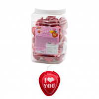 Желейки сердце HEART gummy 9гр 50шт/бл 600шт/ящ