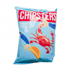Чіпси Chipster's зі смаком Краба 110гр 16шт/ящ