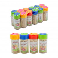 Зубочистки бочечка TOOTHPICK 12шт/уп