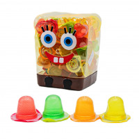 Конфеты желе ГУБКА БОБ Копилка 13гр 100шт/бл 600шт/ящ