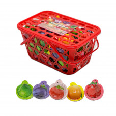 Желейки фрукты корзина FRUIT BASCET 6.4гр 120шт/бл 1440шт/ящ