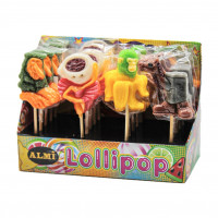 Леденцы "ЧУДИКИ-2" 40г (1шт*20 шт/бл * 10бл/ящ) А-055 ТМ "ALMI" 4820280371227
