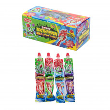 Желе джем + Зубная щетка Sweet TOOTHBRUSH 12гр 30шт/бл 600шт/ящ
