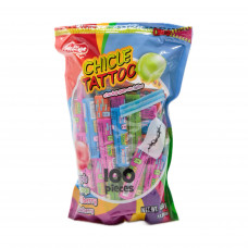 Жвачка "CHICKLE TATTO" в пачке 4,5 гр 100шт/бл, 2400шт/ящ