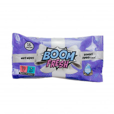 Влажные салфетки "BOOM FRESH" 15 шт/уп (132уп/ящ)