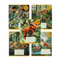 Тетрадь 12 л в клеточку ZIBBI в ассорт. Универсальный (25 шт)