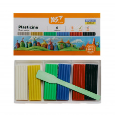 Пластилин 6 цветов YES 120гр 540686