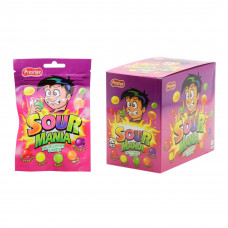 Жувальна цукерка супер кисла Sour Mania 15гр 20шт/бл 240шт/ящ 8680945413114