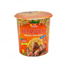 Вермишель быстрого приготовления со вкусом курицы 80г 24шт / ящ Golden Dragon