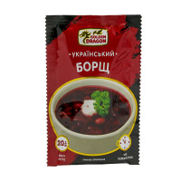 Концентрат быстрого прыг. "Борщ с гренками" 20г 32шт / ящ Golden Dragon