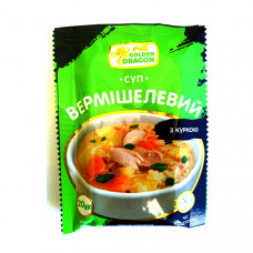 Концентрат быстрого прыг. "Суп с вермишеллю.Курячий вкус" 20г 32шт / ящ Golden Dragon