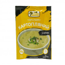Концентрат быстрого прыг. "Суп-пюре картопляний.Курячий вкус" 20г 32шт / ящ Golden Dragon