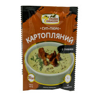 Концентрат быстрого прыг. "Суп-пюре.Грибний вкус" 20г 32шт / ящ Golden Dragon