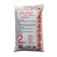 Известь комовая 2кг (12шт)