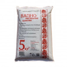 Известь комовая 5кг (5шт)