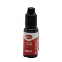 Барвник харч. синтетичний гел. ЧЕРВОНИЙ (унів.) 20гр, (10шт/уп)