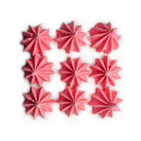 Украшение для торта Безе Розовые (12шт)