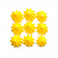 Украшение для торта Мини безе желтые (9шт)