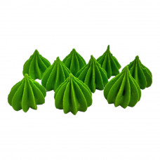 Прикраса для торта Мини безе зеленые (9шт)