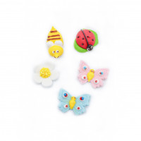 Прикраса для торта Польові комашки (16шт) 50шт/ящ 6834