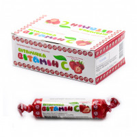 Сахарное изделие "Витаминка" Клубника (30шт)