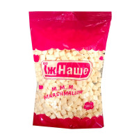 Зефир жев. 500гр "Mini Snowy Mallows" пломбир/ваниль ЕШЬ НАШЕ