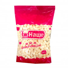 Зефир жев. 500гр "Mini Snowy Mallows" пломбир/ваниль ЕШЬ НАШЕ