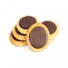 Свидание печенье сахарное с наполнит. молочная кондит.глазурь с дробл.арахисом 1,7кг КЛИМ 1172