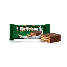 ЦУКЕРКИ ГЛАЗУРОВАНІ  WAFFELSON WITH NUT FLAVOR(ГОРІХ) 2,0 кг ВК015