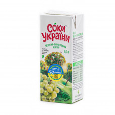 Нектар ТМ "Соки Украины" 0,2 л виноградно-яблочный SLIM (27шт / уп)