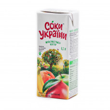 Нектар ТМ "Соки Украины" 0,2 л мультивитамины SLIM (27шт / уп)