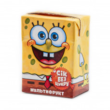 Сок ТМ "Sponge bob" 0.2л мультифруктовый неосветлённый (27шт / уп)