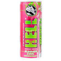 Напій б/а енергетичний газ. HELL з ароматом кавун (24шт)