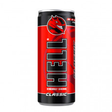 Напій б/а енергетичний газ. HELL класичний 500мл (24шт)