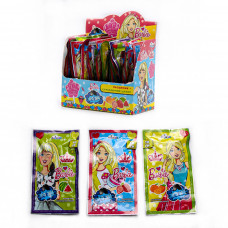 Леденец Barbie + стреляющий сахар 10гр 30шт/бл 600шт/ящ