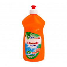 Бальзам для мытья посуды DOMIK EXPERT Яблоко-алоэ 500мл 12шт/уп