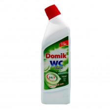 Чистящее средство для туалетов DOMIK WC зелен. кисл. гель 1л 10шт/уп