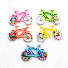 Драже шок. CHOCO BIKE глазури + ВЕЛОСИПЕД 30г. на планшете 12шт
