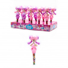 Драже шок. CRAZY Doll + игрушка 15гр, 10 шт