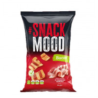Снеки SNACK MOOD 140г пшеничные со вкусом бекона (9шт / ящ)