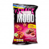 Снеки SNACK MOOD 75г пшенично-картофельные со вкусом телятины с аджикой 9шт/ящ