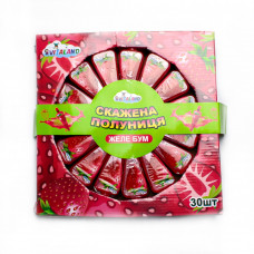 Желе Бешеная Клубника Бум 50гр 30шт/бл 300шт/ящ