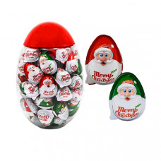 Шоколадные яйца "Джой" Merry Christmas 8г, 60шт / б, 360шт / ящ